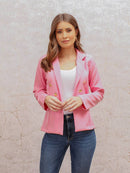 Blazer Feminino Alfaiataria Elegante Casual Social com Botão Bellizzi 
