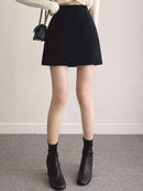 DAZY Saia Básica De Cor Sólida Para Lazer De Verão Bellizzi 