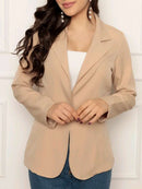 Blazer Feminino de Poliéster Casual Social Elegante Bellizzi 