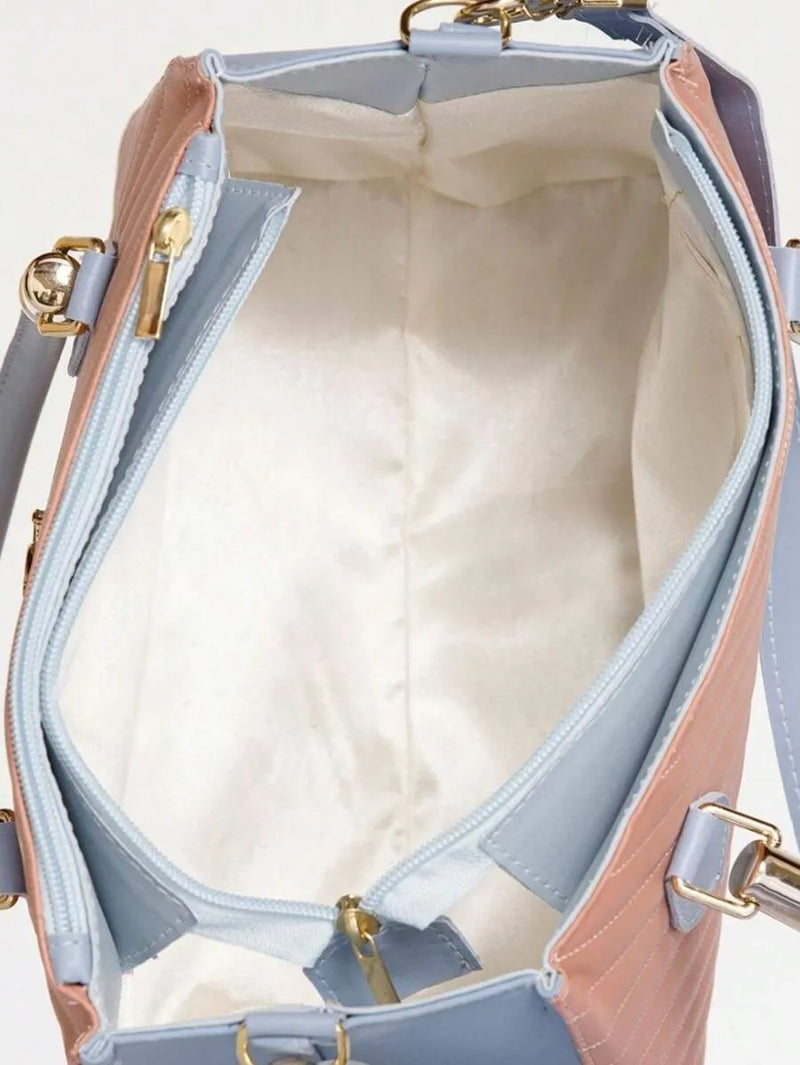 Bolsa Lorena Feminina em Couro Sintético com Alça Transversal Bellizzi 