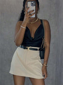 Saia atrás short fkmoda Bellizzi 