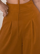 Calça Pantalona Feminina em Alfaiataria Elegante Bellizzi 