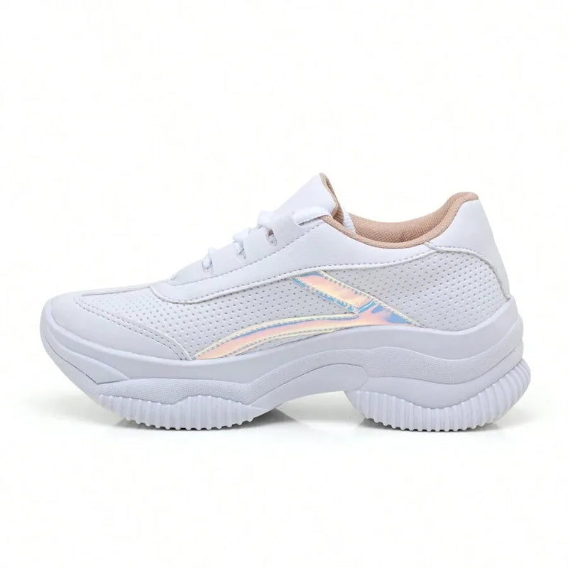 Tênis Feminino Plataforma Sintético Casual Forma Grande Bellizzi 