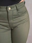 Calça Jeans Feminina com Elastano Skinny Cintura Alta Bellizzi 