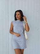 Vestido Muscle Tee Feminino Algodão Curto Casual Confort Bellizzi 