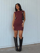 Vestido Muscle Tee Feminino Algodão Curto Casual Confort Bellizzi 