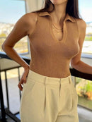 REGATA GOLA POLO VERÃO TRICOT MODAL NEW COLLECTION Bellizzi 