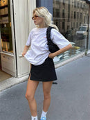 saia fenda dentro com short fk moda Bellizzi 