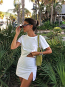 saia fenda dentro com short fk moda Bellizzi 