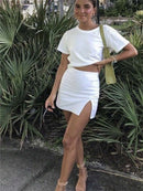 saia fenda dentro com short fk moda Bellizzi 