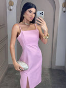 Vestido Curto De Alcinha Alfaiataria L'aube Brille Mode II Bellizzi 