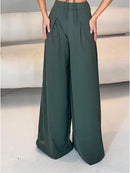 Calça Pantalona Feminina em Alfaiataria Elegante Bellizzi 