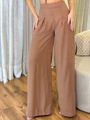 Calça Pantalona Feminina em Alfaiataria Elegante Bellizzi 