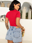 Camisa polo Feminina Manga curta Algodao Bellizzi 