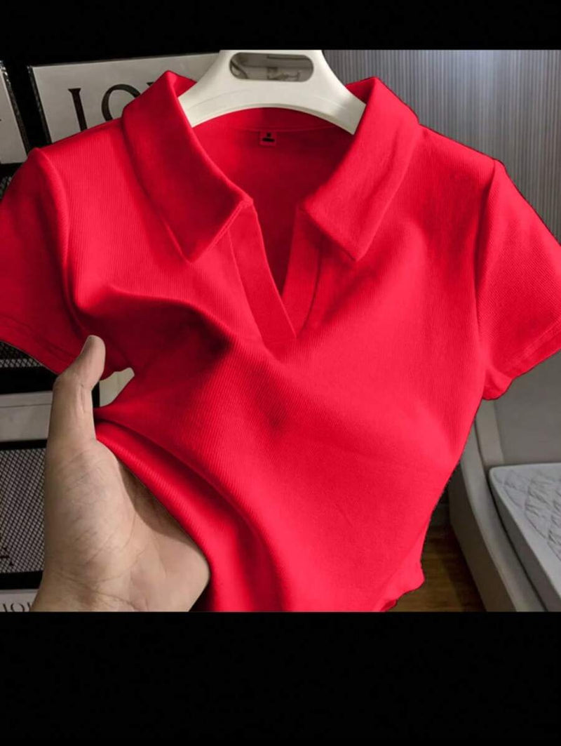 Camisa polo Feminina Manga curta Algodao Bellizzi 