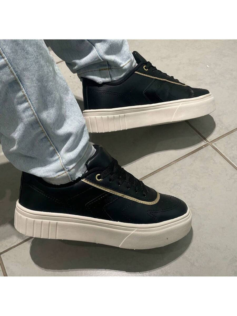 Tênis Feminino Casual  Borracha Soft Miatto Conforto Bellizzi 