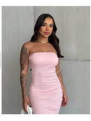 Vestido Midi Feminino Tomara que Caia Premium Bellizzi 