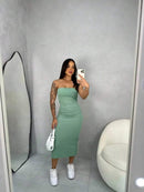 Vestido Midi Feminino Tomara que Caia Premium Bellizzi 