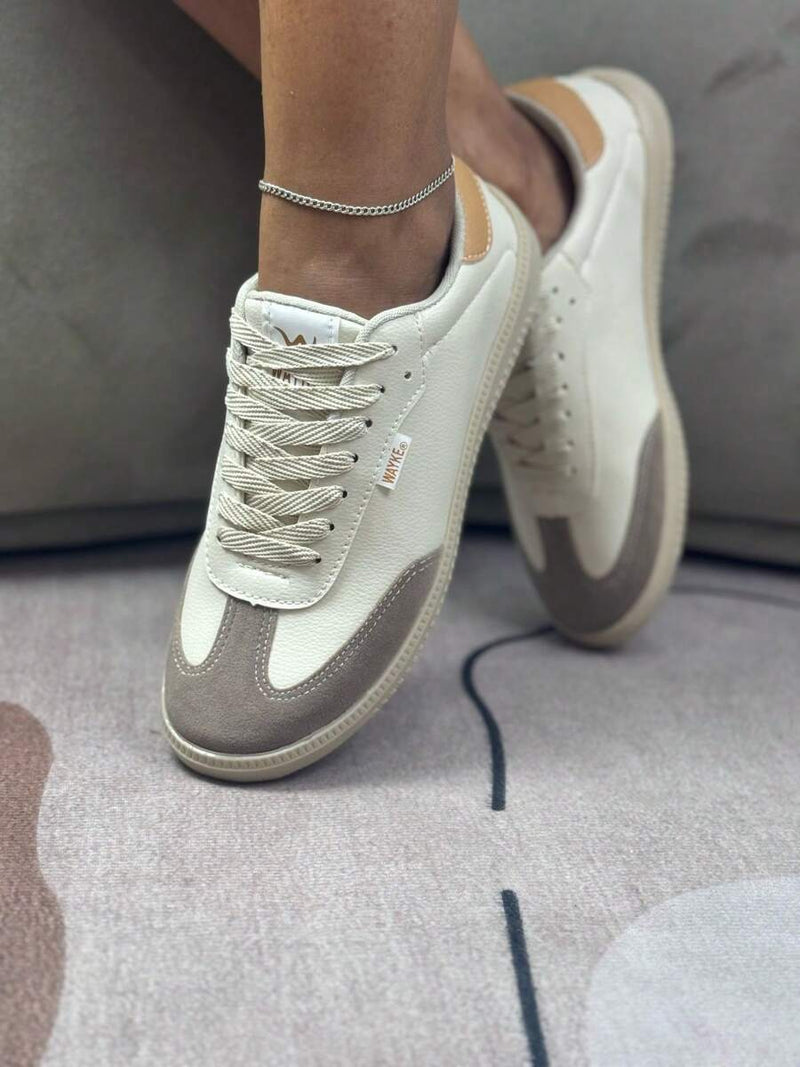 Tênis Feminino Casual Wayke Retrô Confortável