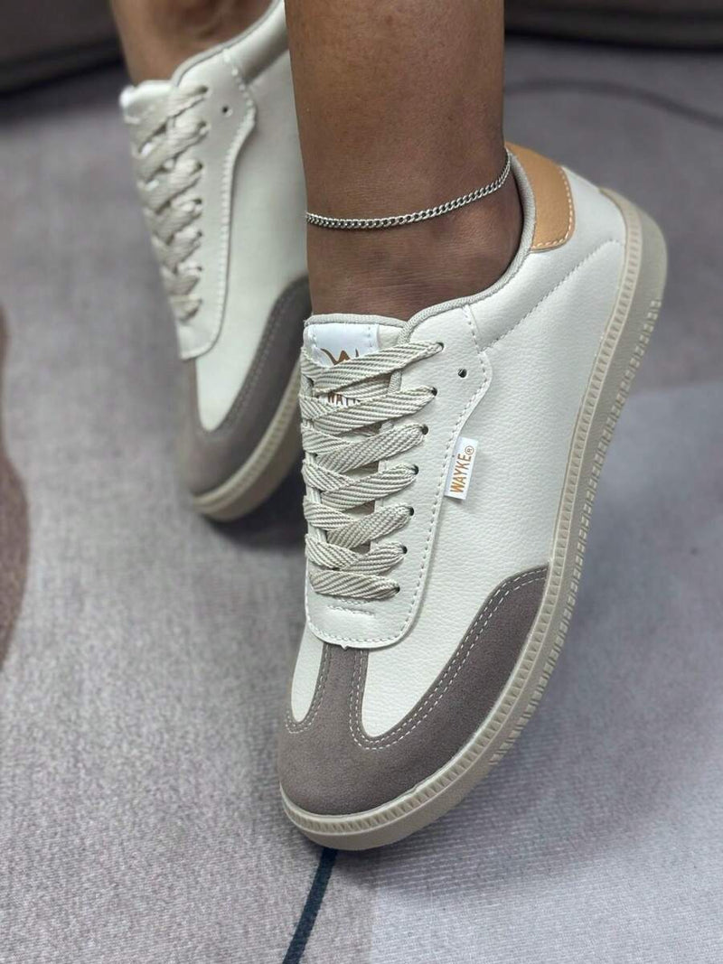 Tênis Feminino Casual Wayke Retrô Confortável