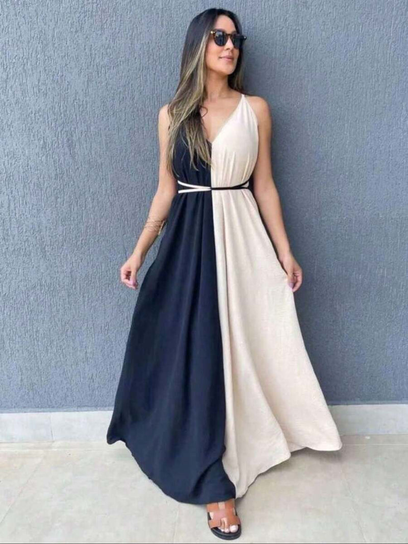 Vestido Feminino Estilo Longo Clássico e Sofisticado Bellizzi 