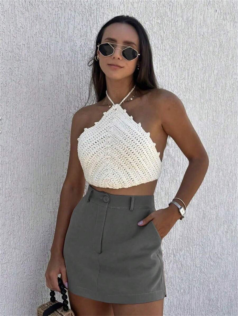 Saia atrás short fkmoda Bellizzi 