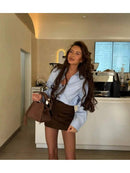 Saia atrás short fkmoda Bellizzi 