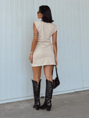 Vestido Muscle Tee Feminino Algodão Curto Casual Confort Bellizzi 