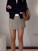 saia fenda dentro com short fk moda Bellizzi 