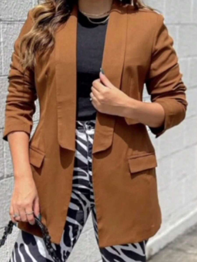 Blazer Feminino Alfaiataria Social Elegante Tecido - Bellizzi Bellizzi 