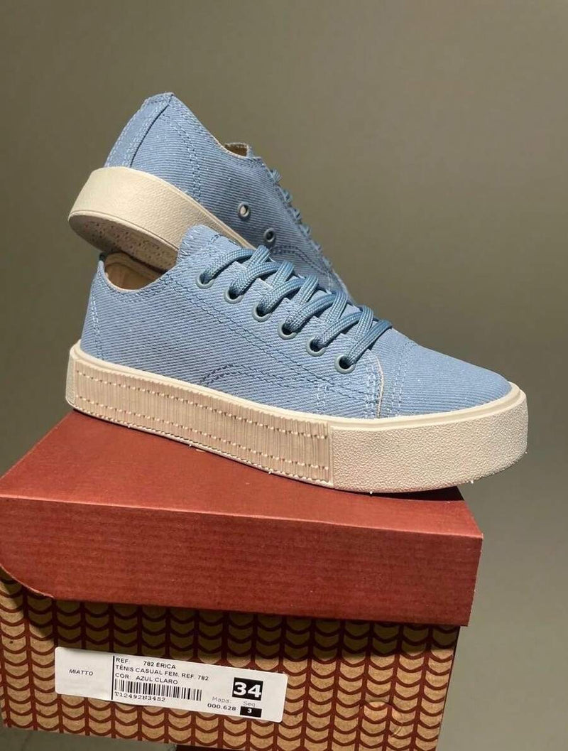 Tênis Feminino Casual Miatto Ultra Leve Confortável