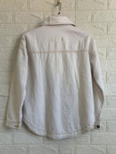 Jaqueta Jeans Feminina de Algodão Ombro Caído Casual Bellizzi 