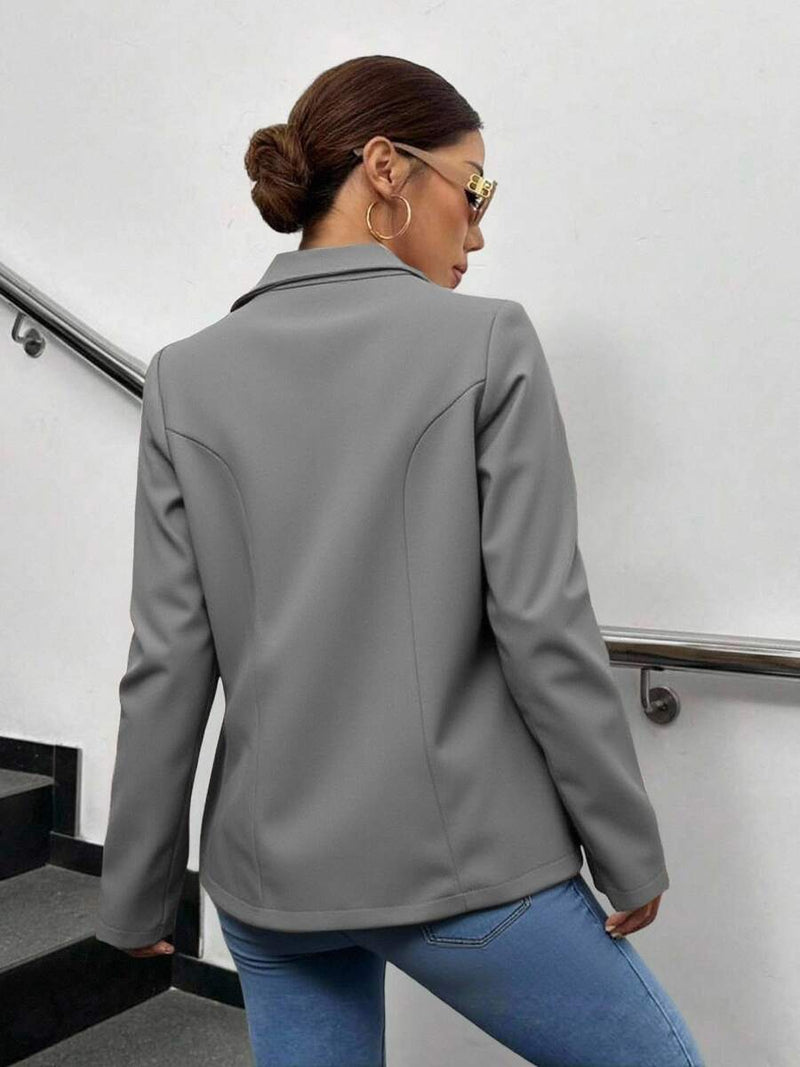 Blazer Feminino Alfaiataria com 6 Botões Elegante - Bellizzi Bellizzi 