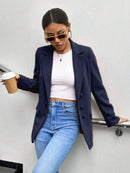 Blazer Feminino Alfaiataria com 6 Botões Elegante - Bellizzi Bellizzi 