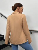 Blazer Feminino Alfaiataria Elegante Casual Social Confortável Bellizzi 