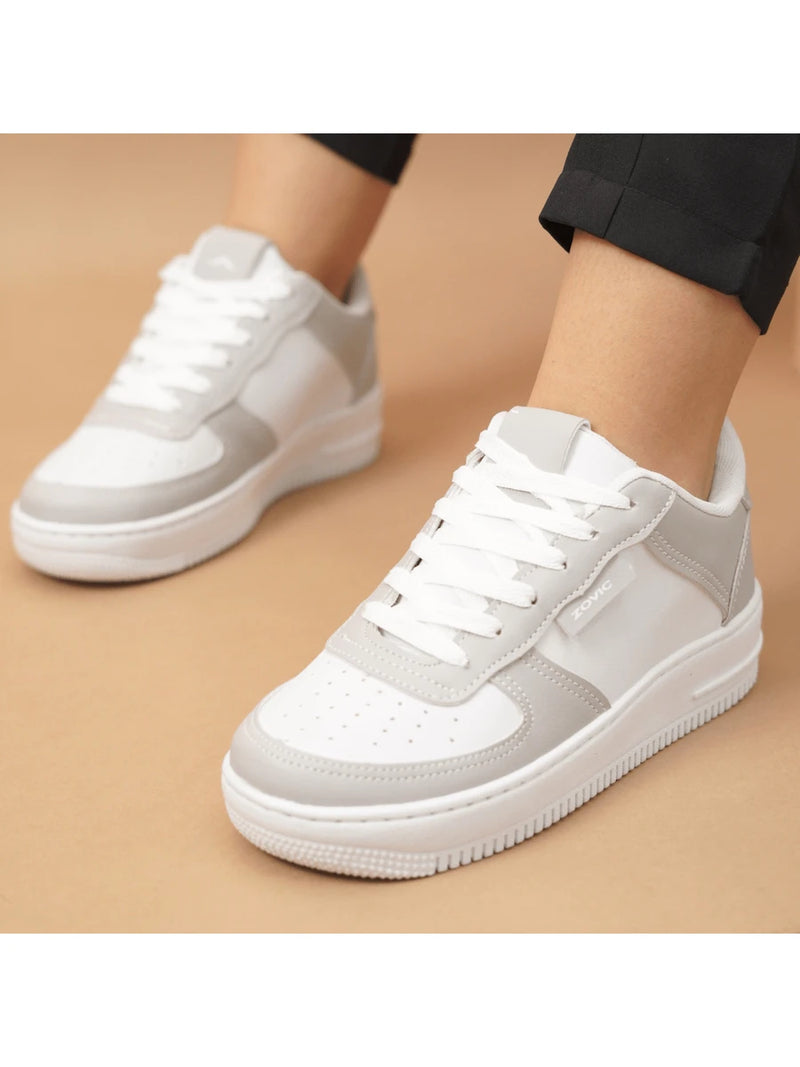 Tênis Air Casual Feminino Couro Macio Solado Confortável