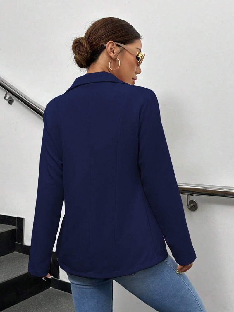 Blazer Feminino Alfaiataria Elegante Casual Social Confortável