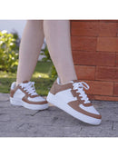 Tênis Air Casual Feminino Couro Macio Solado Confortável Bellizzi 