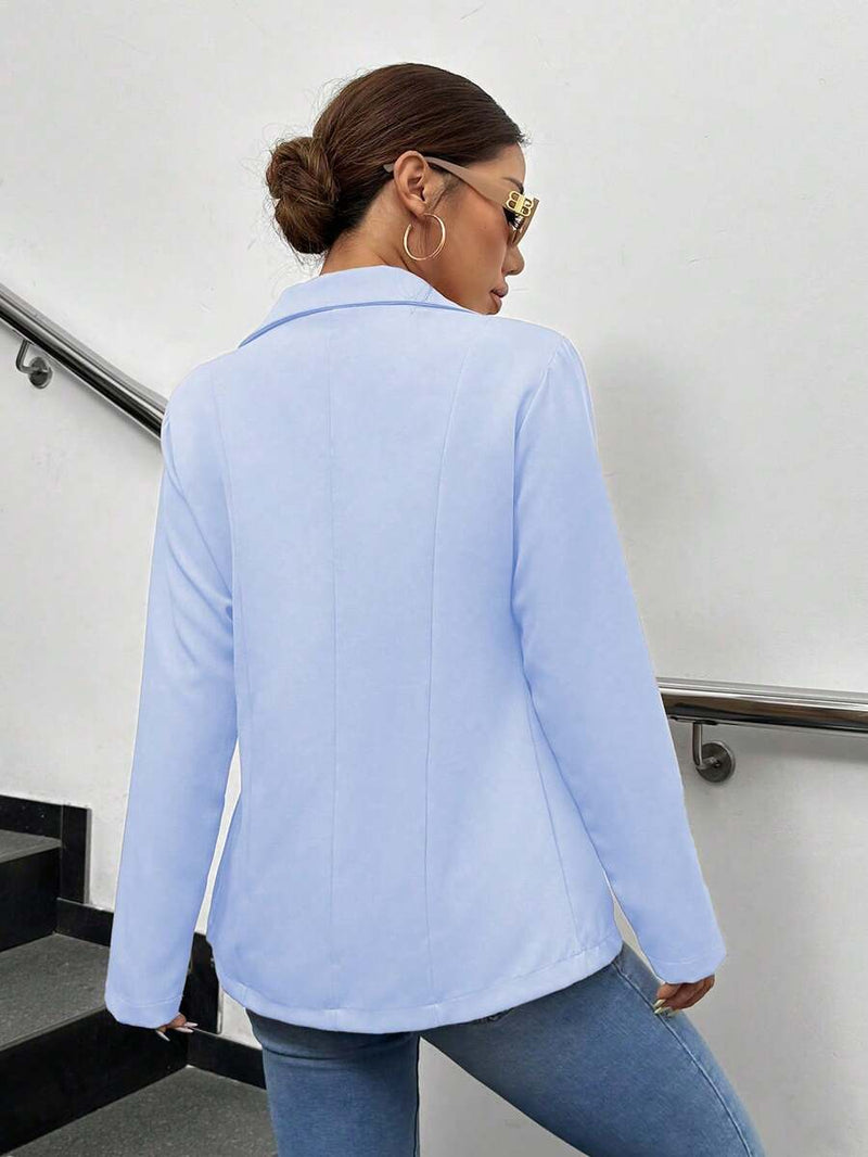 Blazer Feminino Alfaiataria Elegante Casual Social Confortável