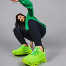 Tênis Feminino de Malha Leve com Solado Flexível Esportivo Bellizzi 