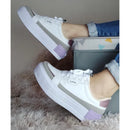 Tênis Feminino  Plataforma com Cano Alto para Looks Casuais Bellizzi 