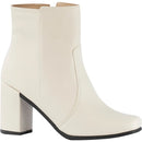 Bota Feminina Cano Curto Napa Soft Salto Grosso Elegante Bellizzi 