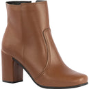 Bota Feminina Cano Curto Napa Soft Salto Grosso Elegante Bellizzi 
