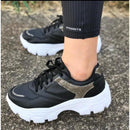 Tênis Chunky Feminino Sintético Plataforma Casual Bellizzi 
