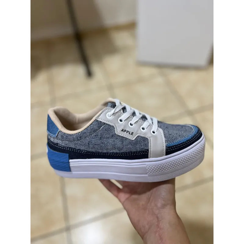 Tênis Feminino  Plataforma com Cano Alto para Looks Casuais Bellizzi 