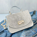 Bolsa Feminina de Festa Brilhante Pequena Tiracolo de Alta Elegância Bellizzi 