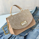 Bolsa Feminina de Festa Brilhante Pequena Tiracolo de Alta Elegância Bellizzi 