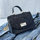 Bolsa Feminina de Festa Brilhante Pequena Tiracolo de Alta Elegância Bellizzi 