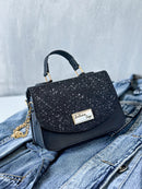 Bolsa Feminina de Festa Brilhante Pequena Tiracolo de Alta Elegância Bellizzi 