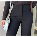 Calça Alfaiataria Feminina Tecido Premium Slim Social Bellizzi 